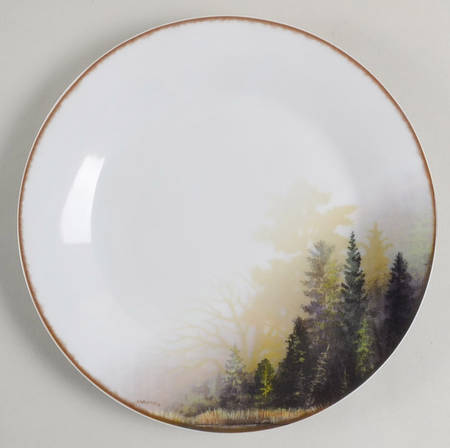Misty Forest Salad Plate