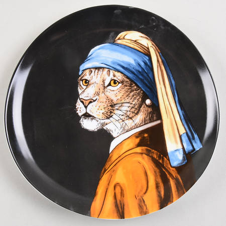 Dapper Animal Salad Plate