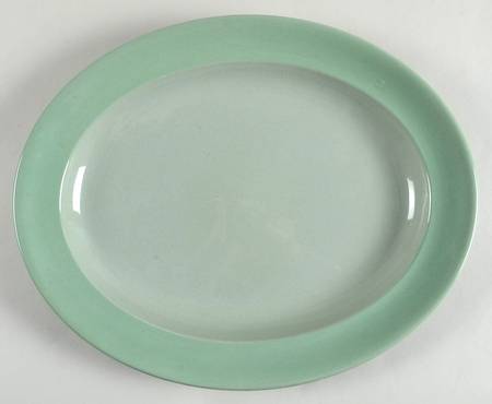 AM9431 14" Oval Serving Platter by Wedgwood