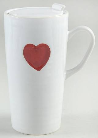 Valentine's Day Travel Mug & Ceramic Lid