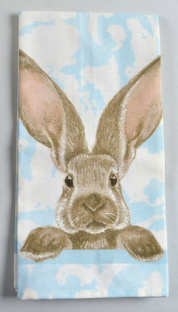 Damask Easter Bunny Cloth Napkin