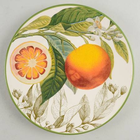 Botanical Citrus Salad Plate