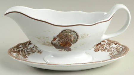 Plymouth Gravy Boat & Underplate