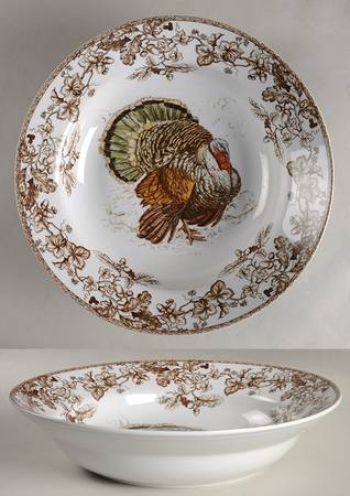 Plymouth 13" Round Serving Bowl