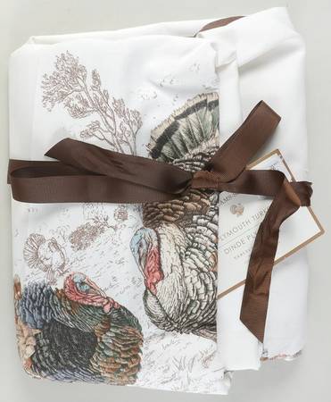 Plymouth 90" Round Tablecloth