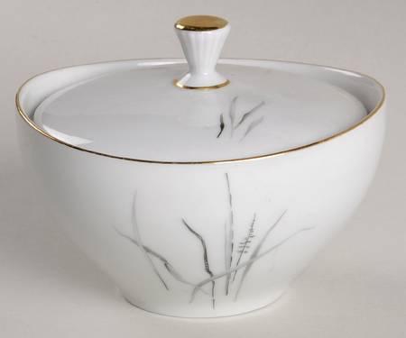 WIG13 (Gold Trim) Sugar Bowl & Lid