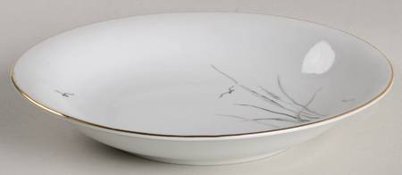 WIG13 (Gold Trim) Coupe Soup Bowl
