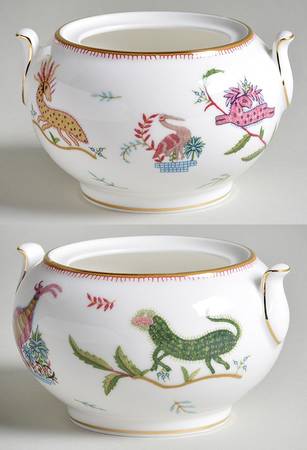 Mythical Creatures Sugar Bowl No Lid
