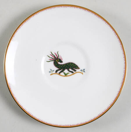 Mythical Creatures Saucer for Flat Cup