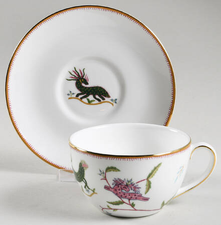 Mythical Creatures Flat Cup & Saucer Set