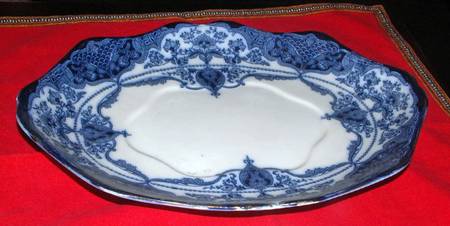 Welbeck (Blue-Gold Trim) Underplate for Tureen