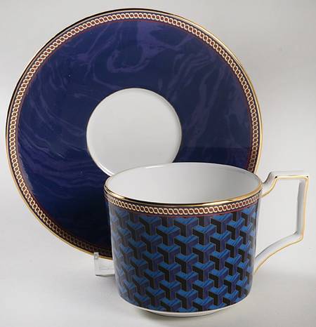 Byzance Flat Cup & Saucer Set