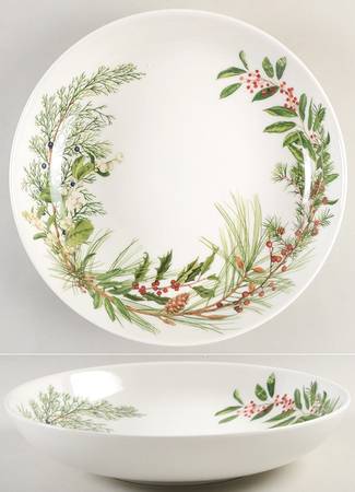 Woodland Berry 12" Round Serving Bowl