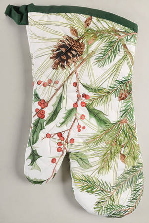 Woodland Berry Cloth Oven Mitt