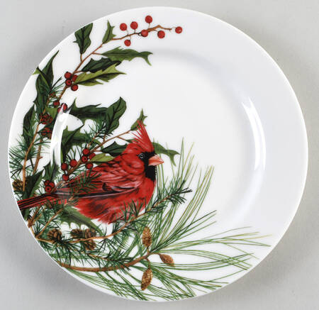 Woodland Berry Accent Salad Plate