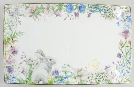 Floral Meadow 16" Rectangular Serving Platter