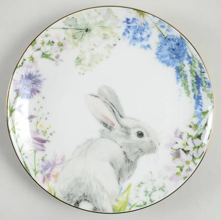 Floral Meadow Appetizer Plate