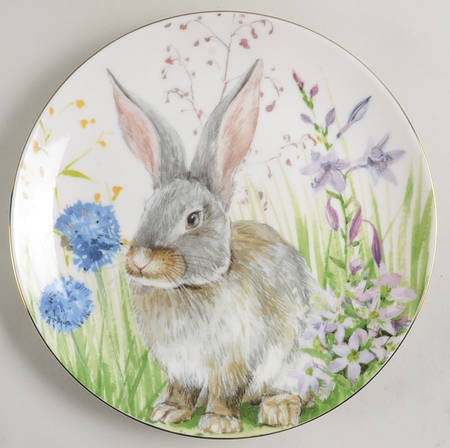 Floral Meadow Salad Plate