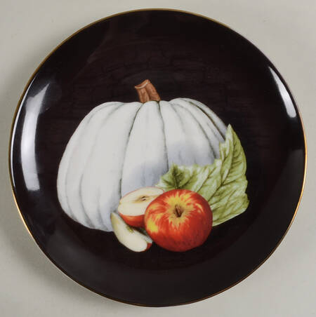 Harvest Pumpkin Appetizer Plate