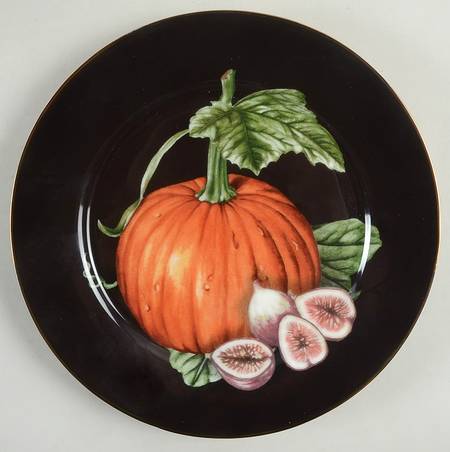 Harvest Pumpkin Salad Plate