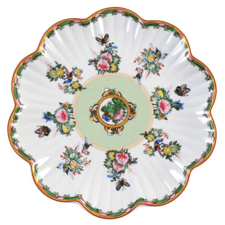 Famille Rose Salad Plate