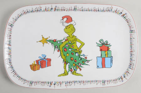 The Grinch 14" Oval Serving Platter