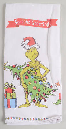 The Grinch Cloth Kitchen Towel