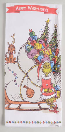 The Grinch Cloth Kitchen Towel