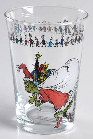The Grinch Glassware Flat Tumbler