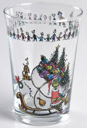 The Grinch Glassware Flat Tumbler