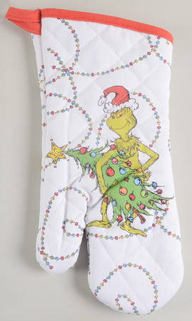 The Grinch Cloth Oven Mitt