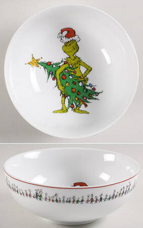 The Grinch Coupe Cereal Bowl