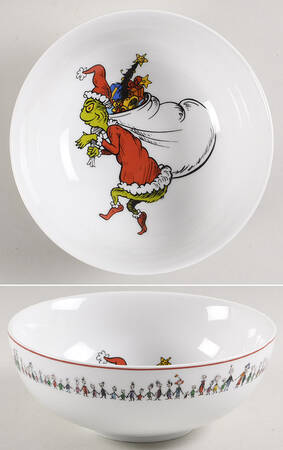 The Grinch Coupe Cereal Bowl