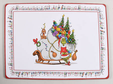 The Grinch Corkboard Placemat