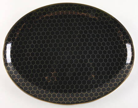 Honeycomb 15" Oval Serving Platter