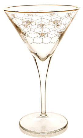Honeycomb Glassware Martini