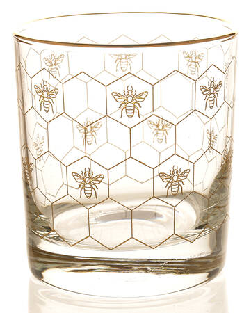 Honeycomb 12 Oz Glassware Double Old Fashioned