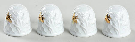 Honeycomb Figural Placard/Place Card Holder - Set of 4