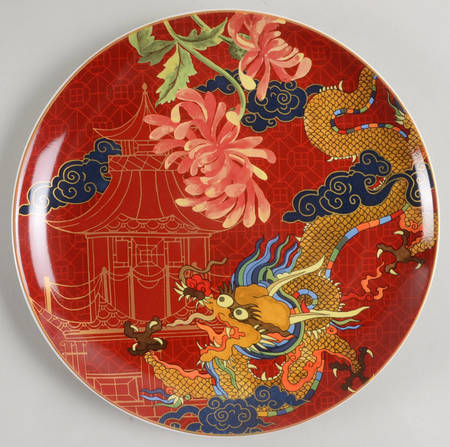 Lunar Salad Plate