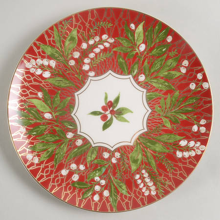Noel Salad Plate
