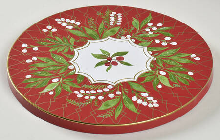 Noel Lid for Large Round Storage Tin