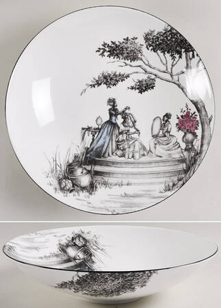 Sheila Bridges 13" Round Serving Bowl