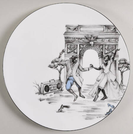 Sheila Bridges 11" Chop Plate (Round Platter)