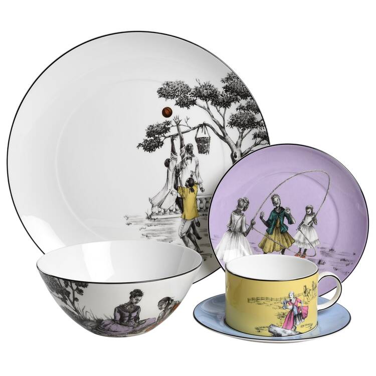 Sheila Bridges 5 Piece Place Setting