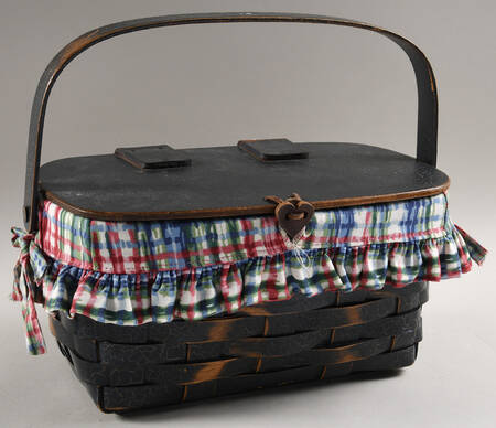Baskets and Accessories Mom's Shoulder Purse Basket with Liner