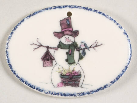 Baskets and Accessories Snowman Tie-On Charm for Basket