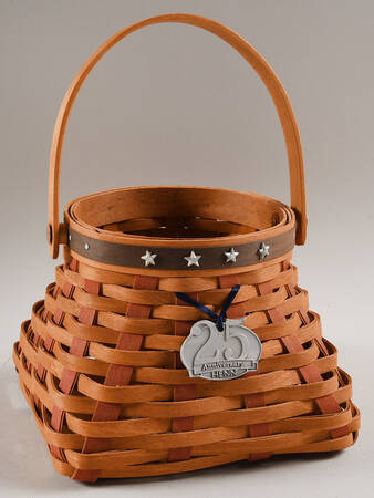 Baskets and Accessories 25th Anniversary Mini Amish Egg Gathering Basket