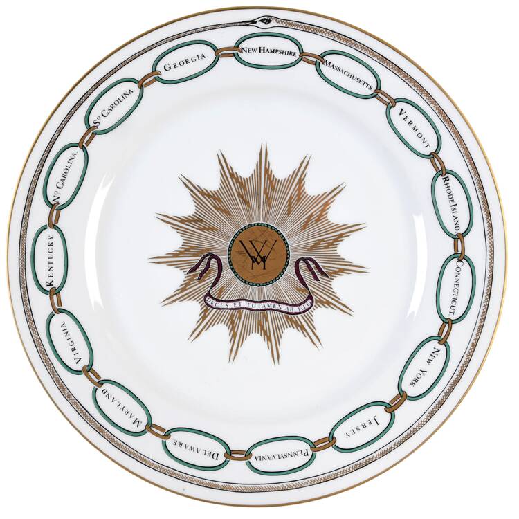 The White House Collection Dinner Plate