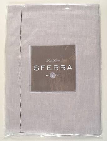 Fine Linens, Napkins 15" x 72" Gray Table Runner