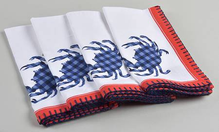 Giftware Crab Dinner Npkn S/4 20 X 20 by One Hundred 80 Degrees